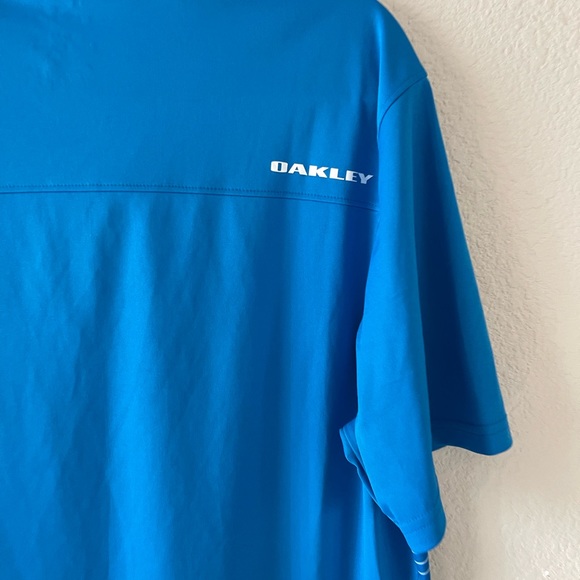 Oakley mens striped polo - Picture 4 of 5